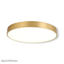 Modern gold acrylic led ceiling light for living room