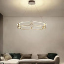 Modern gold adara luxury led chandelier dining room pendant light