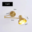 Modern gold adjustable led wall lamp bedroom reading light