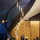 Modern gold and black decorbites crystal chandelier living room light
