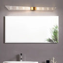 Modern gold and black led vanity sconce light bathroom wall fixture