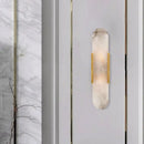 Modern gold and black orb wall lamp for living rooms
