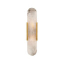 Modern gold and black orb wall lamp for living rooms