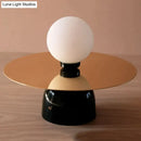 Modern gold and black riya wall light bedroom frosted glass sconce