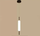 Modern gold and frosted glass led pendant chandelier for living room