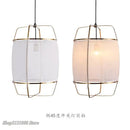 Modern gold and glass pendant light fixture for dining room