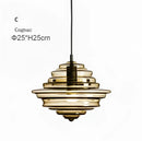 Modern gold and white decorbites glass chandelier dining room light