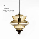 Modern gold and white decorbites glass chandelier dining room light