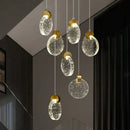 DecorBites™ Attic Crystal Chandelier for Living Room Dining Room Stair Lamp