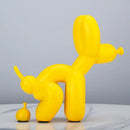 Modern gold balloon dog statue living room resin art sculpture