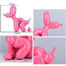 Modern gold balloon dog statue living room resin art sculpture