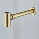 Modern gold basin tap kit with deodorization drain bathroom hardware