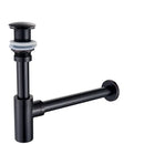 Modern gold basin tap kit with deodorization drain bathroom hardware