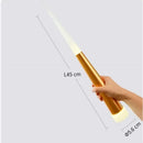 Modern gold black acrylic led chandelier staircase pendant light