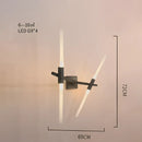 DecorBites™ Branch Suspension Pendant Light - Gold Black G9 LED Iron Glass Fixture