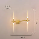 DecorBites™ Branch Suspension Pendant Light - Gold Black G9 LED Iron Glass Fixture