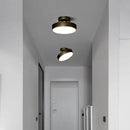 Modern gold black copper led ceiling light living room spotlight