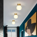 Modern gold black copper led ceiling light living room spotlight