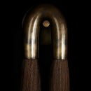 Modern gold & black horsehair wall lamp bedroom glass light fixture