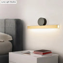 Modern gold & black led wall sconce – living room fixture width