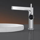 Modern gold & black minimalist basin faucet bathroom tap