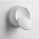 Modern gold black & white decorbites adjustable led crescent wall light