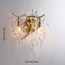 Modern gold branching decorbites crystal chandelier for living room