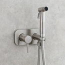 DecorBites™ Brass Bidet Sprayer Set with Hot and Cold Faucet - High Pressure Toilet Shower