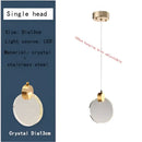 DecorBites™ Bubble Crystal Ceiling Pendant Light, LED Villa Staircase Hanging Lamps