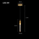 Modern gold bubble crystal chandelier dining room pendant light
