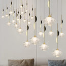 DecorBites™ Bubble Crystal Pendant Light: Modern Kitchen Dining Room Hanging Lamp for Home Decor