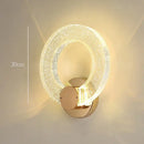 Modern gold bubble crystal pendant lights for living room