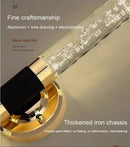 Modern gold bubble glass vanity lights bathroom sconces
