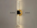 Modern gold bubble glass vanity lights bathroom sconces