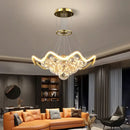 Modern gold bubble pendant chandelier dining room led light