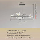 Modern gold butterfly chandelier pendant lamp for dining room