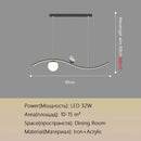 Modern gold butterfly chandelier pendant lamp for dining room
