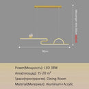 Modern gold butterfly chandelier pendant lamp for dining room