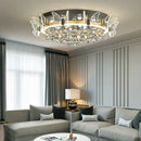 Modern gold butterfly crystal ceiling light bedroom decor