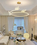 DecorBites™ Butterfly Design Ceiling Chandelier: Modern Minimalist Pendant Lamp for Home Decor