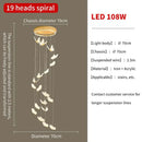 DecorBites™ Butterfly LED Chandelier for Villa Duplex Living Room Decoration