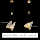 DecorBites™ Butterfly Pendant Lamps: Modern Luxury Lighting Fixtures for Staircase, Bedroom, and Aisle