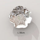Modern gold carp fish lotus leaf wall pendant living room decor