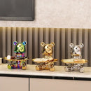 DecorBites™ Bear Ornaments Key Trays Cosmetic Boxes Cartoon Figurines Desktop Decorations