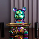 DecorBites™ Bear Ornaments Key Trays Cosmetic Boxes Cartoon Figurines Desktop Decorations
