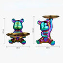 DecorBites™ Bear Ornaments Key Trays Cosmetic Boxes Cartoon Figurines Desktop Decorations