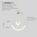 Modern gold modern chandelier light fixture for living room