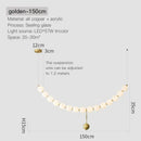 Modern gold modern chandelier light fixture for living room