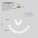Modern gold modern chandelier light fixture for living room