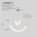 Modern gold modern chandelier light fixture for living room